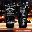 Personalized JD Tennessee Whiskey Tumbler - Black-TPH