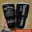 Personalized JD Tennessee Whiskey Tumbler - Black-TPH