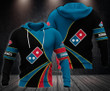 3D All Over Printed domino's pizza HTVQ7014