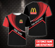 PERSONALIZED mcdonald's HTVHS186
