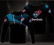 3D All Over Printed domino's pizza XTHS1339