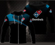 3D All Over Printed domino's pizza XTHS1339