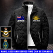 Personalized Australian Veteran Custom Name & Time Jacket XTKH7874