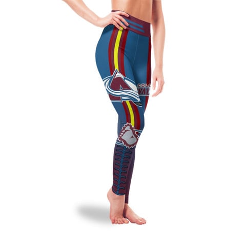 Twins Logo Colorado Avalanche Leggings For Fans - Love My Family