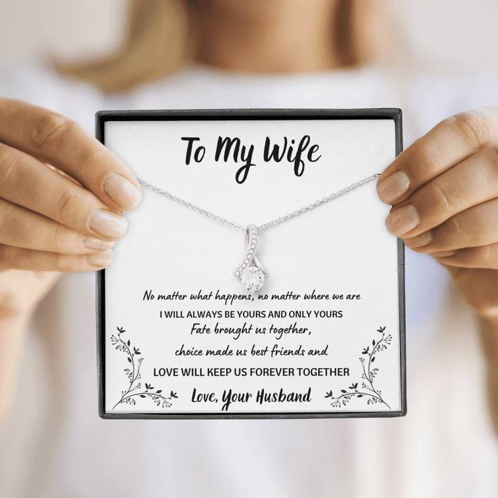 To My Wife "Forever Together" Alluring Beauty Necklace Gift Set