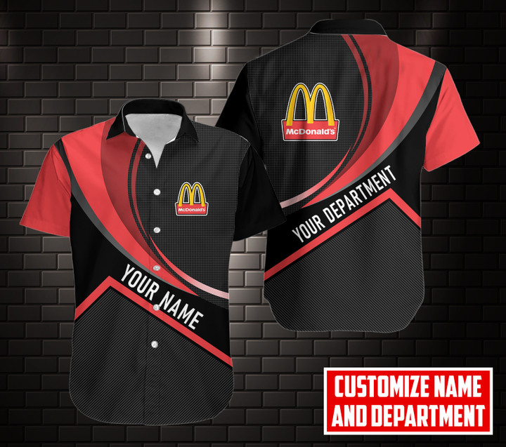 PERSONALIZED mcdonald's HTVHS186