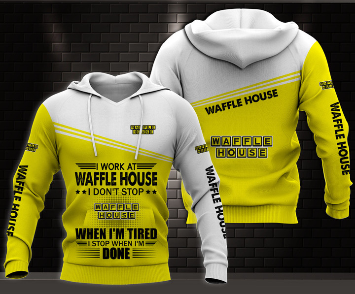 3D All Over Printed waffle house XTHS642