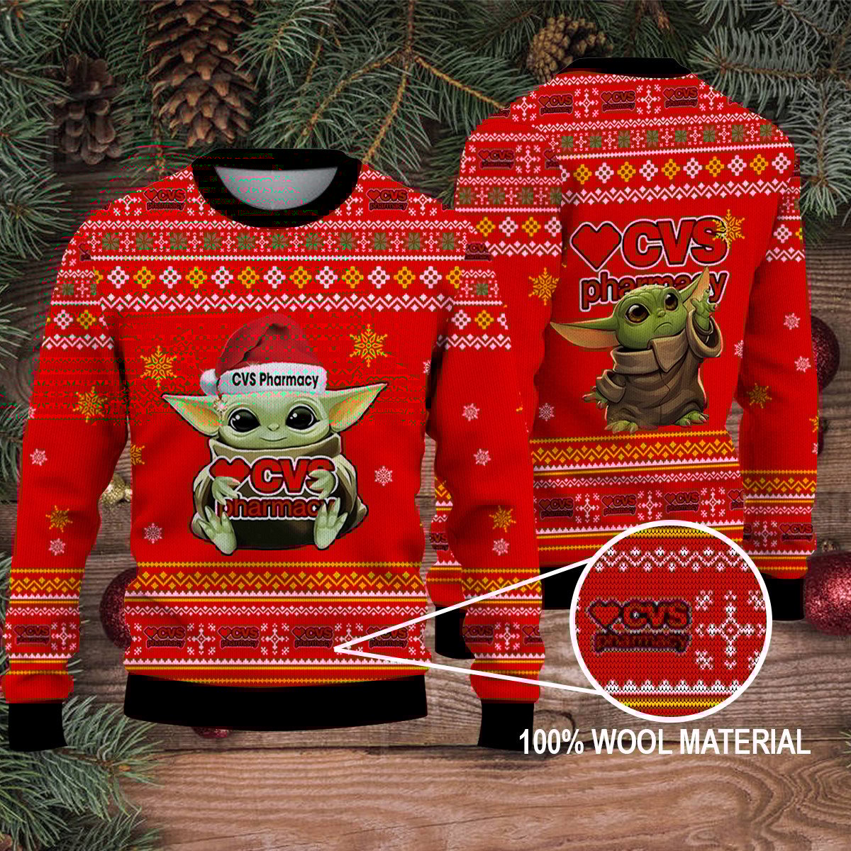 Ugly Sweater cvs pharmacy HTVQ10441 Love My Family Forever
