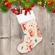 Merry Christmas Bears With Different Animals Christmas Stocking