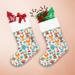 Christmas With Cute Funny Dog Animals Winter Christmas Stocking