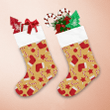 Funny Christmas Sloths In A Santa Hat And Fir Trees Christmas Stocking