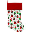 Cool Green And Red Cupcakes Christmas Stocking Christmas Gift