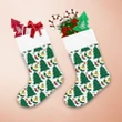 Decorative Christmas Tree Knitted Socks Hats And Mittens Christmas Stocking