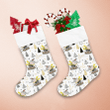 Little Lovely Elephant With Christmas Tree Christmas Stocking Christmas Gift