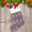 Hello Winter Season Nutcracker Items Pattern Christmas Stocking