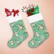 Playful Koala Winter Caartoon With Gifts Trees And Socks Christmas Stocking