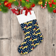 Christmas And New Year's With A Yellow Dachshund Christmas Stocking