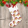 Hand Drawn Style Jingle Bells Isolated On White Background Christmas Stocking