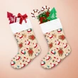 Theme Festival Christmas With Santa Claus Bear And Gifts Christmas Stocking