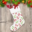 Funny Snowman Christmas Candy And Tree Christmas Stocking
