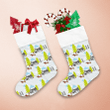 Christmas Time Dachshund With Little Home Christmas Stocking