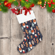 Christmas Snowman Candy Cane And Gingerbread Christmas Stocking