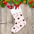 Christmas Candy Cane And Hot Chocolate Mug Christmas Stocking