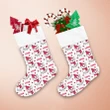 Cat In Red Hat Love With Hearts In Eyes Christmas Stocking