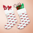 Christmas Dachshund And Snowflakes In The Snow Christmas Stocking