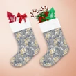 Christmas Beautiful Winter Flower Blooming In The Snow Christmas Stocking