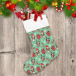 Christmas Cute Cow Santa Claus Candy And Gift Christmas Stocking