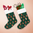 Christmas Toys Poinsettia Bouquets And Horse-1 Christmas Stocking