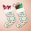 Christmas Funny Dachshund A Ball In The Snow Christmas Stocking