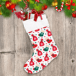 Christmas Socks With Red Santa Bags Christmas Stocking