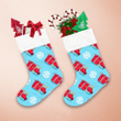 Boxing Day Theme With Boxing Gloves And Snowflakes Mittens Christmas Stocking