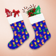 Christmas With Cactus And Red Dot Christmas Stocking