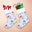Cute Elephant For Happy Christmas In Snow Christmas Stocking Christmas Gift