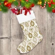 Modern Christmas Baubles Decoration With Trees Snowflakes Christmas Stocking