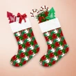 Camouflage Winter Christmas And New Year Snowflakes Christmas Stocking