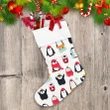 Christmas Winter Funny Various Penguins Trendy Christmas Stocking