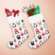 Christmas Winter Funny Various Penguins Trendy Christmas Stocking