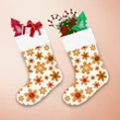 Royal Jam Cookies In The Shape Of Snowflakes Pattern Christmas Stocking
