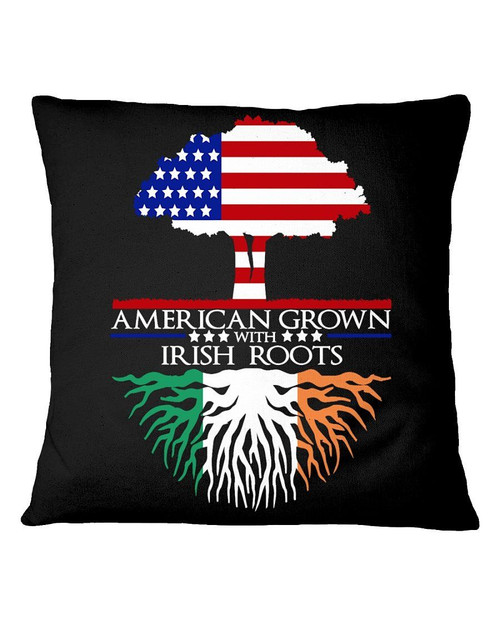 American Growth With Irish Roots Pillowcase