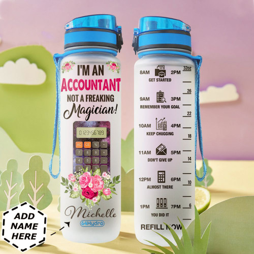 Accoutant Personalized HTR1510001 Water Tracker Bottle