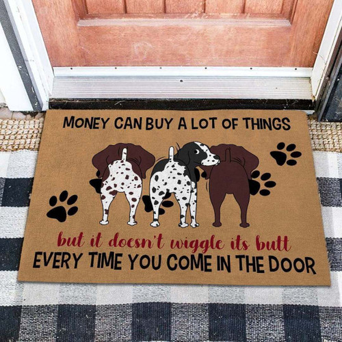 German Shorthaired Pointer Home Decor Doormat - Welcome Mat - House Warming Gift