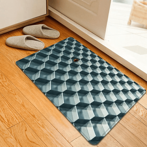 3d Geometric Pattern Home Decor Doormat - Welcome Mat - House Warming Gift