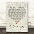 Peter Gabriel In Your Eyes Script Heart Song Lyric Music Print