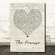 Sturgill Simpson The Promise Script Heart Song Lyric Music Print