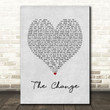 Jojo The Change Grey Heart Song Lyric Art Print