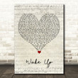 Julie and the Phantoms Cast Wake Up Script Heart Song Lyric Art Print